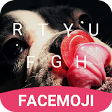 Dog Candy Emoji Keyboard Theme for Messenger icon