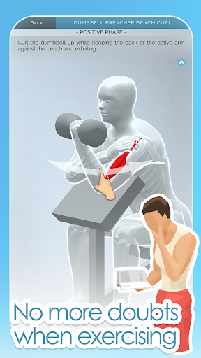 Android application Gym of Tomorrow: 3D Interactiv screenshort