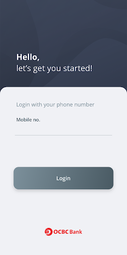 Android application OCBC OneCollect screenshort