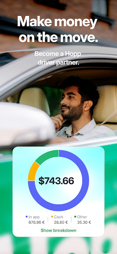 Screenshot of Hopp Driver: Drive and Earn