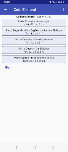 Código Eleitoral - Lei 4.737 Screen 3