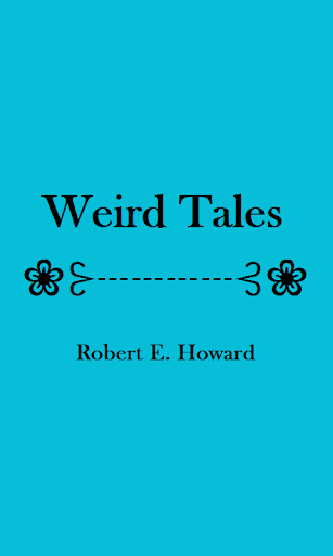 Android application Weird Tales - eBook screenshort