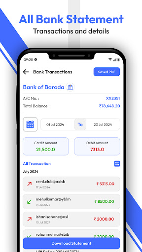 All Bank Balance Check pasbook Screen 2
