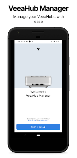 Android application VeeaHub Manager screenshort