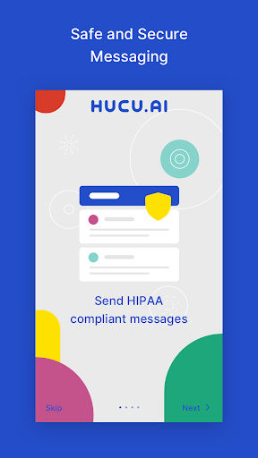 Android application Hucu: HIPAA Compliant Texting screenshort