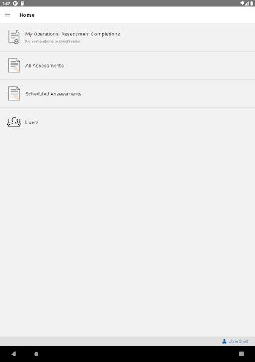 Operational Assessment Screen 2