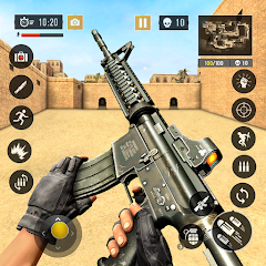 Commando Gun Fire Critical Ops android iOS apk download for free