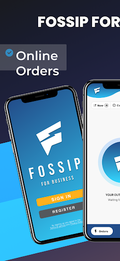 Android application Fossip Business screenshort