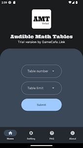 Audible Math Tables Trial