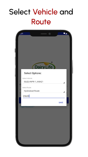 Dairy Life Milk Procurement Screen 2