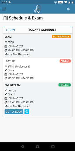 Class Matrix Screen 2