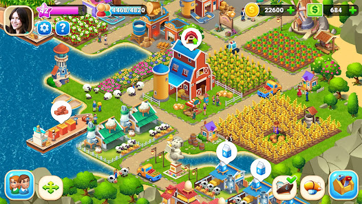 Captura de Pantalla 10 Farm City: Farming & Building android