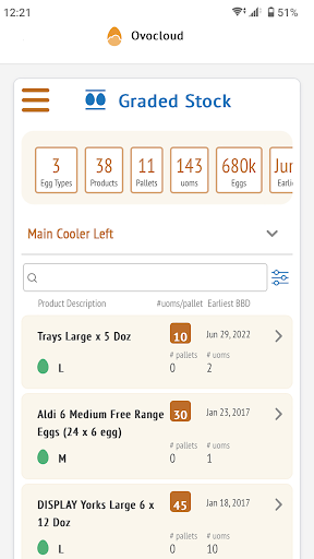 Android application Ovocloud screenshort
