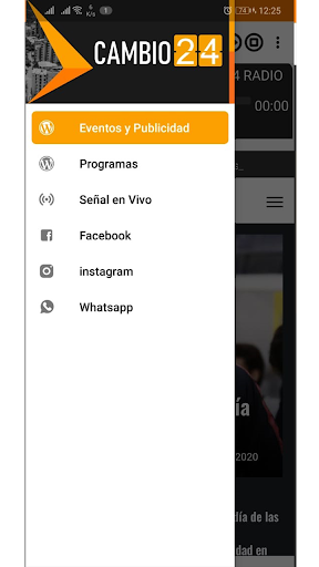 CAMBIO 24 Screen 3