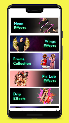 Android application PhotoGlow screenshort