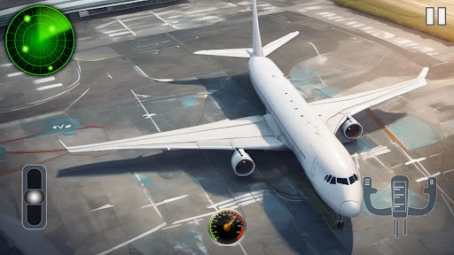 Android application Plane Flight Simulator 3D Game screenshort