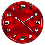 Red Clock Live Wallpaper icon