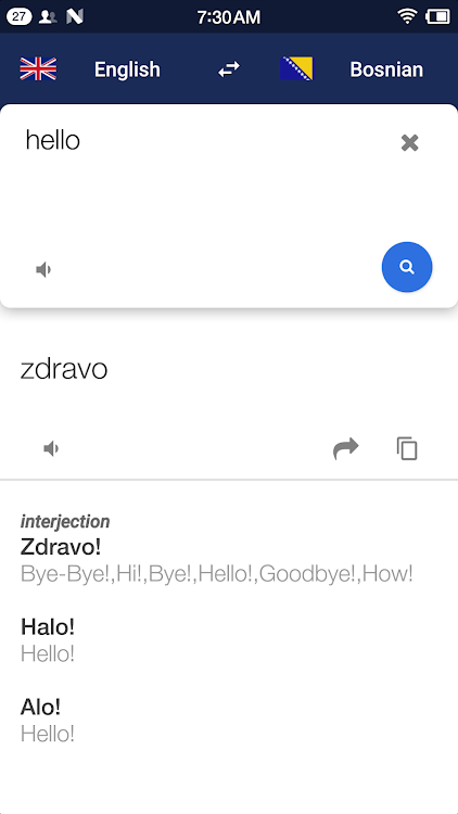 Bosnian English Translator - 1.0.6 - (Android)