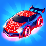 Cover Image of Download Merge Neon Car: Idle Car Merge  APK
