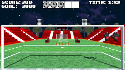 Android application Goalkeeper Training screenshort