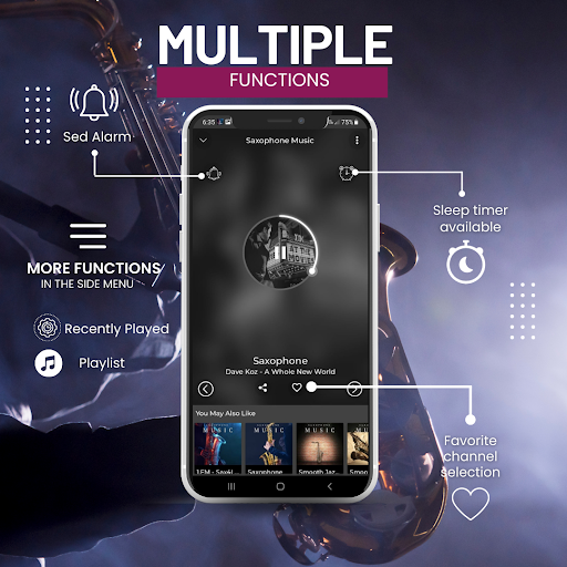 Saxophone Music Screen 3
