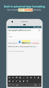 MailDroid Pro - Email App Captura de tela