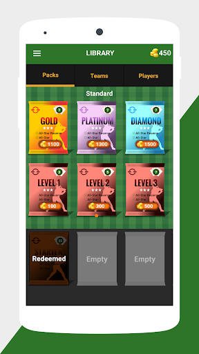 Android application Baseball Draft 2 Teams screenshort