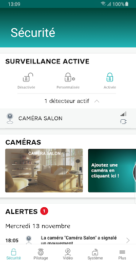 Screenshot of SFR Home