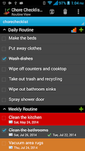 Chore Checklist Captura de tela