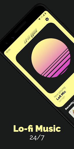 Android application Lo-fi 24/7 Hip Hop Radio - Rel screenshort