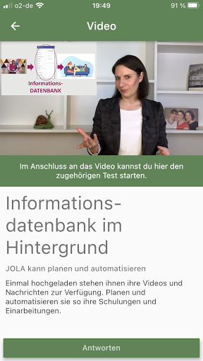 Android application JOLA screenshort