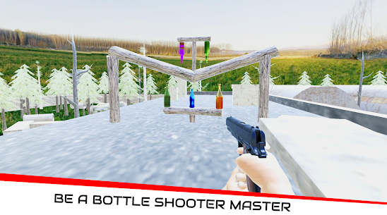Shooter Master Paid Mod Apk – Real 3D Bottle Shooting Game 2