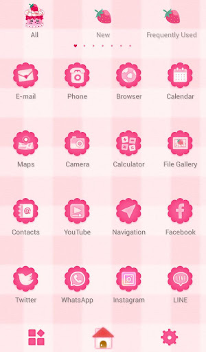 Lovely Cupcake Theme Screen 3
