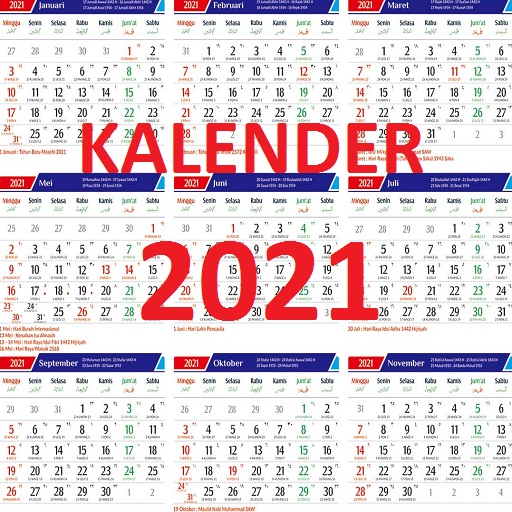 kalender 2021 lengkap
