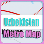 Cover Image of ダウンロード Uzbekistan Metro Map Offline.a  APK