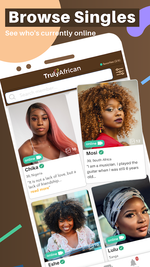 TrulyAfrican - Dating Appのおすすめ画像2