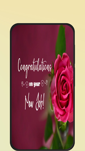 congratulations for new job Screen 2