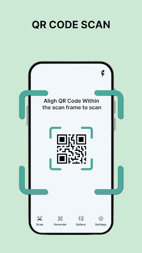 Android application QR Code Scanner screenshort