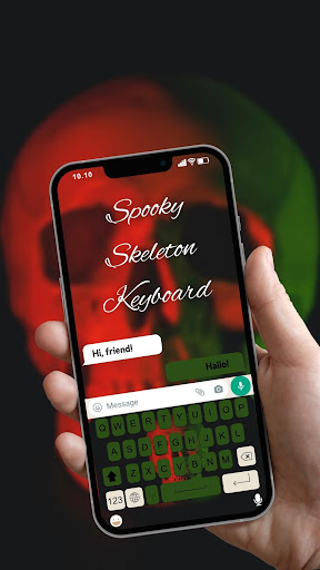 Spooky Skeleton Keyboard