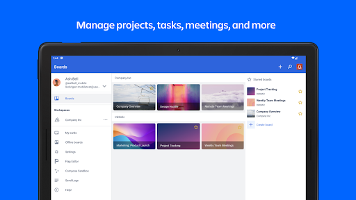 Screenshot of Trello: Manage Team Projects