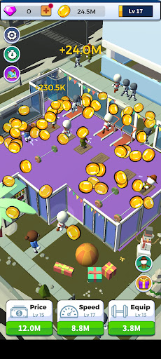 Idle Gym Club Tycoon Screen 3