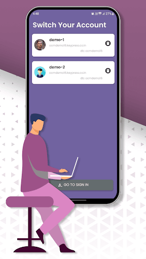 Odoo Community Mobile App Screen 2