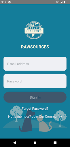 Android application Rawsources - Steve's Real Food screenshort