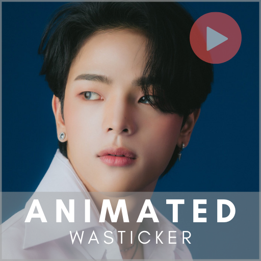 Woojin SKZ Animated WASticker logo