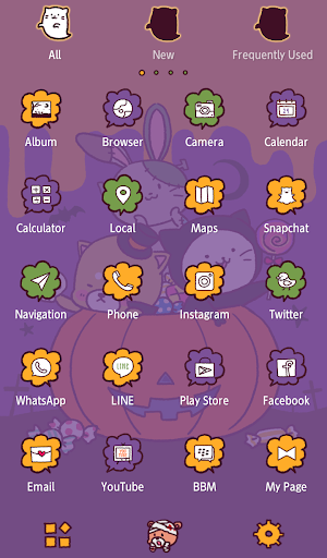 Halloween Friends Theme Screen 3