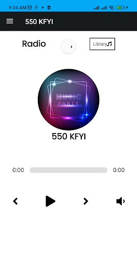 Android application 550 KFYI screenshort