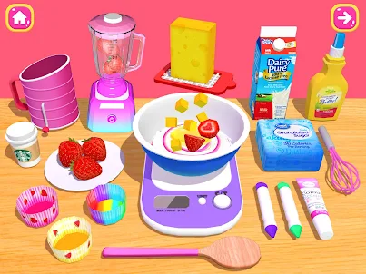 Cake Games: DIY Food Games 3D