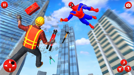 Flying Superhero Spider Hero Varies with device screenshots 18