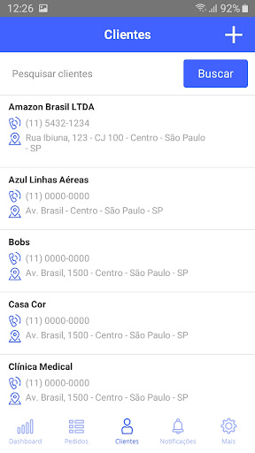 Pedidos Screen 3