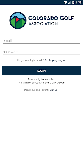 COGolf Screen 2